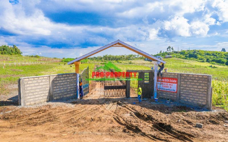 Prime residential 50 by 100fts plots for sale in Kikuyu, Nachu