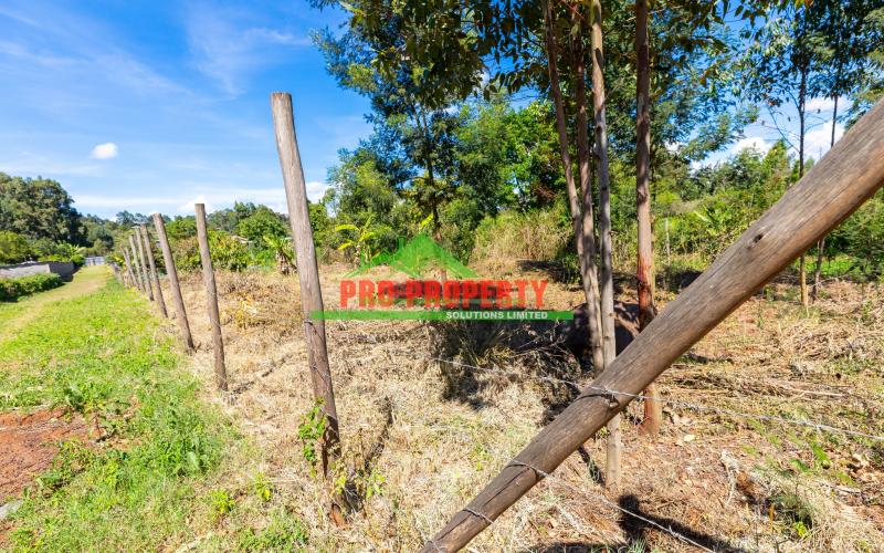 Prime Residential 50 By 100fts Plot  For Sale In Kikuyu,migumoini.