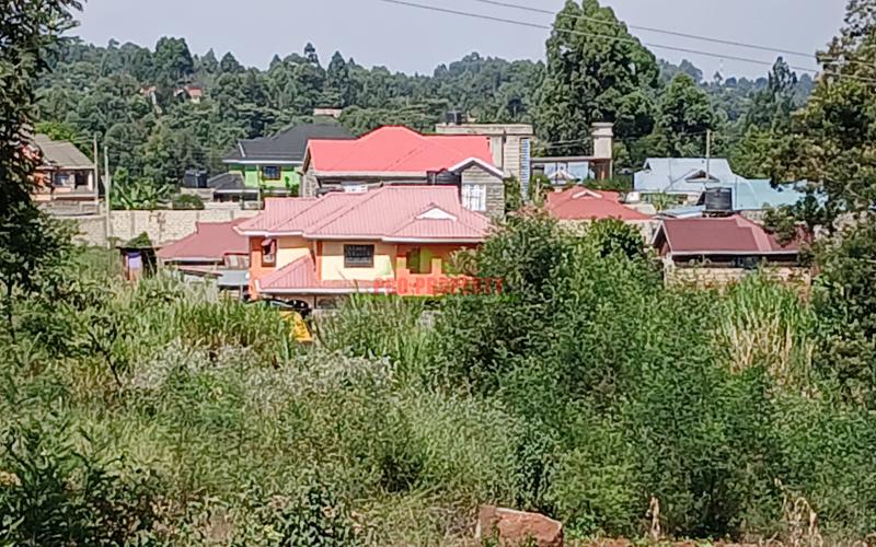 Prime Residential Plot Fo Sale In Gikambura