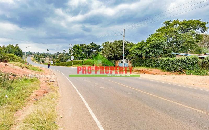 100x100ft  Residential Plot For Sale In Thigio Opp. Pcea Church