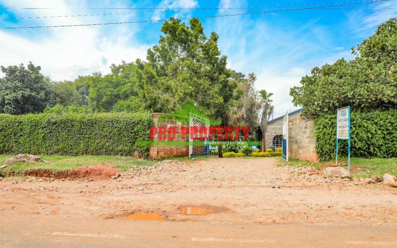 100x100ft  residential plot for sale in Thigio opp. PCEA church