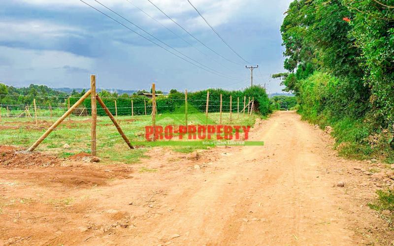100x100ft  Residential Plot For Sale In Thigio Opp. Pcea Church