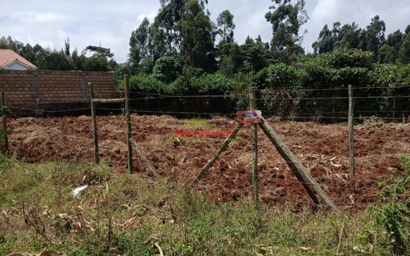 Prime 50 By 100 Residential Plot For Sale In Kikuyu Gikambura