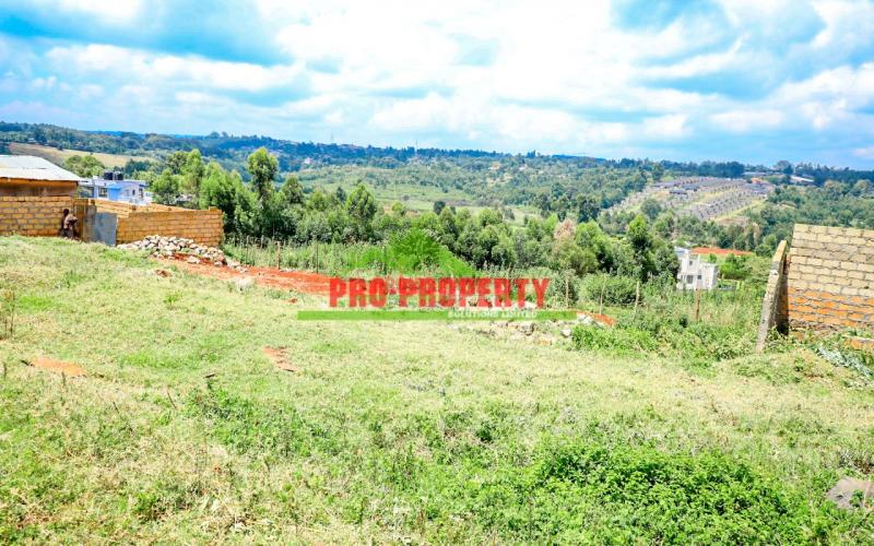 Mixed Plot ¾ Acre For Sale In Ondiri,kikuyu