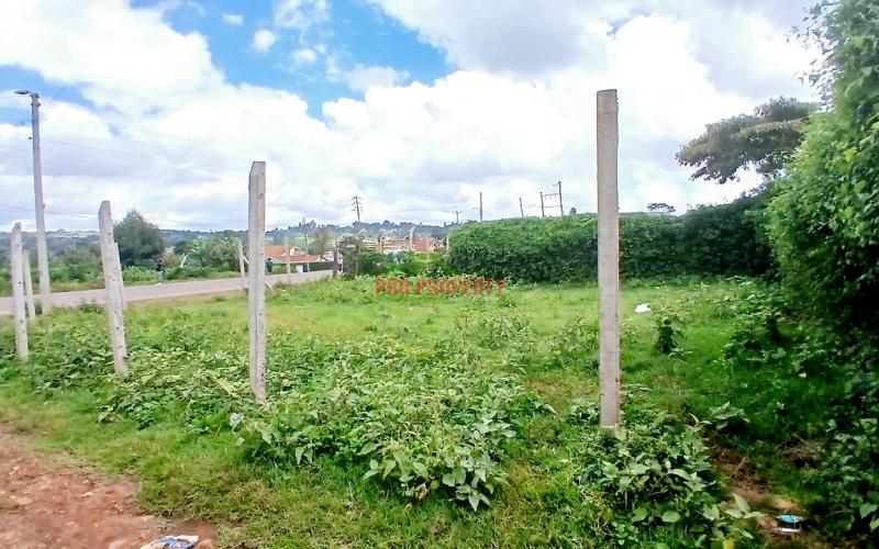 Prime 40 By 90 Ft Commercial Plot Fronting Tarmac In Gikambura, Kikuyu