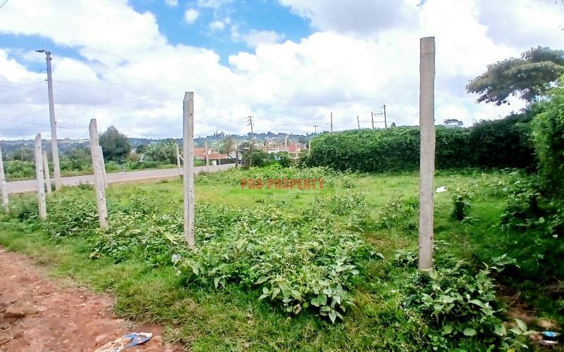 Prime 40 By 90 Ft Commercial Plot Fronting Tarmac In Gikambura, Kikuyu