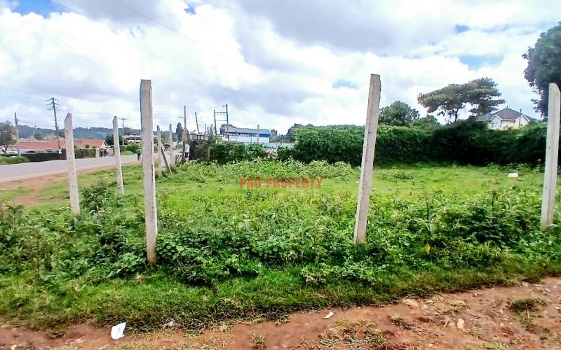 Prime 40 By 90 Ft Commercial Plot Fronting Tarmac In Gikambura, Kikuyu