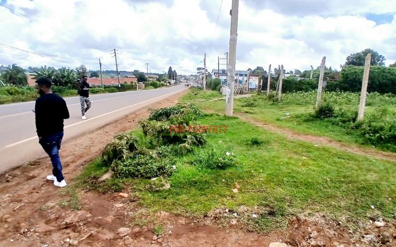 Prime 40 By 90 Ft Commercial Plot Fronting Tarmac In Gikambura, Kikuyu