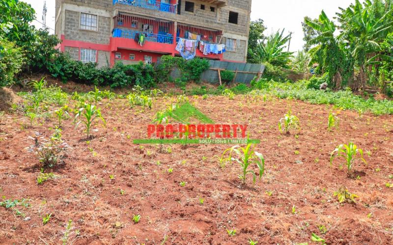Prime Commercial 50 By 100 Plot For Sale In Kinoo,gaitumbiuji