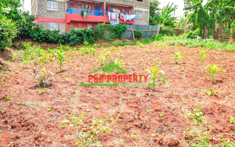 Prime Commercial 50 By 100 Plot For Sale In Kinoo,gaitumbiuji