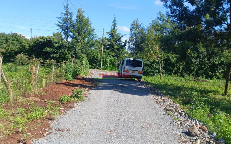 Prime Residential 50x100fts Plot For Sale In Kikuyu,gikambura-jambu Tv