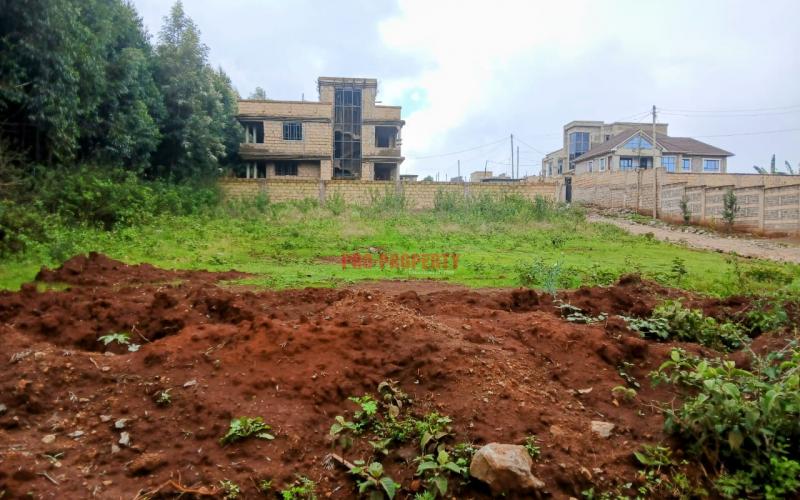 Prime Ready-to-build 100 100fts Touching Tarmac  Plot For Sale In Gikambura Along Jambu Tv Road