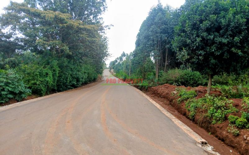 Prime Ready-to-build 100 100fts Touching Tarmac  Plot For Sale In Gikambura Along Jambu Tv Road