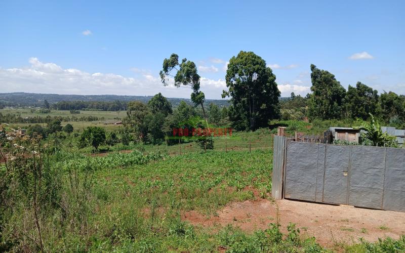 Prime 100 By 100ft  Residential  Plot For Sale In Kikuyu,gikambura