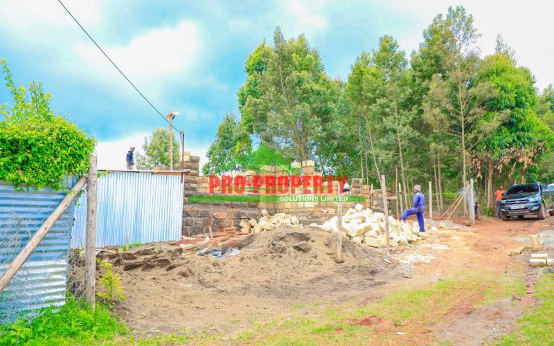 Prime Residential ½ Acre Plot For Sale In Gikambura, Kikuyu.