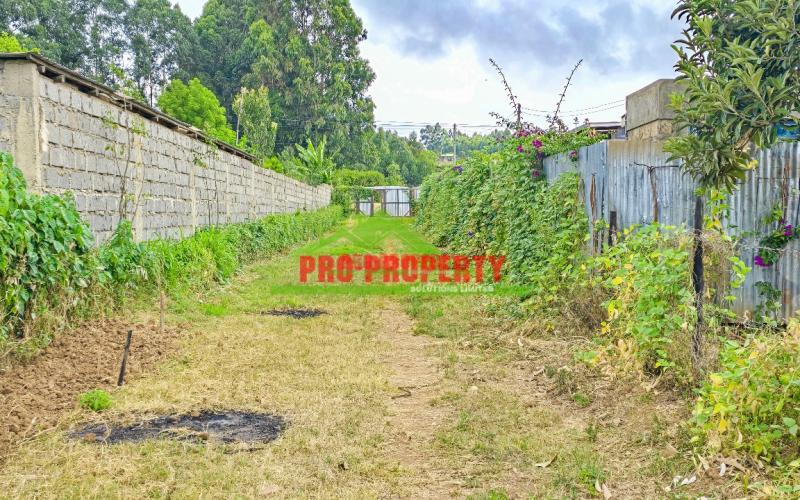 Prime Ready-to-build 50x100fts Plot For Sale In Ondiri,kikuyu