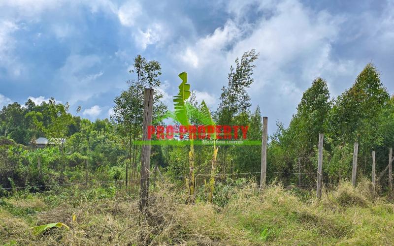 Prime Ready-to-build 50x100fts Plot For Sale In Ondiri,kikuyu