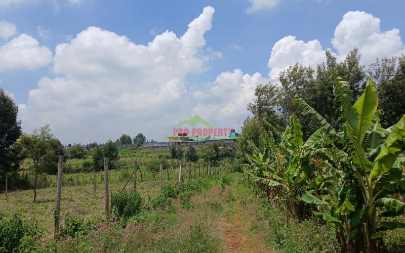 Prime 50 By 100 Residential Plot For Sale In Kikuyu,ng'amba  Area