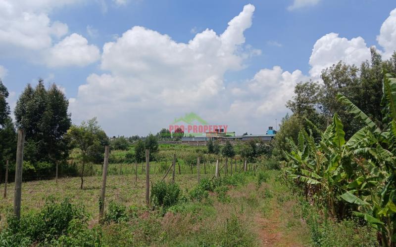 Prime 50 By 100 Residential Plot For Sale In Kikuyu,ng'amba  Area