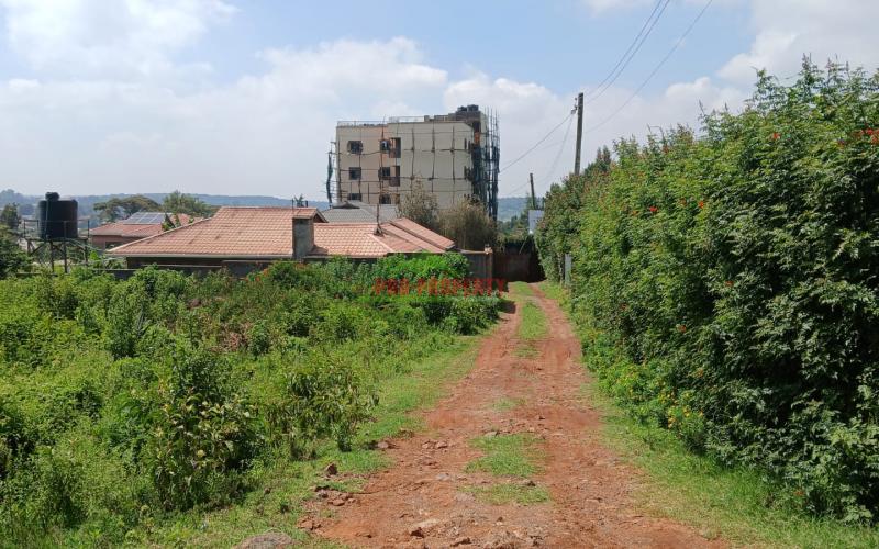 Prime  100 By 100 Commercial Plot For Sale In Kikuyu,gikambura