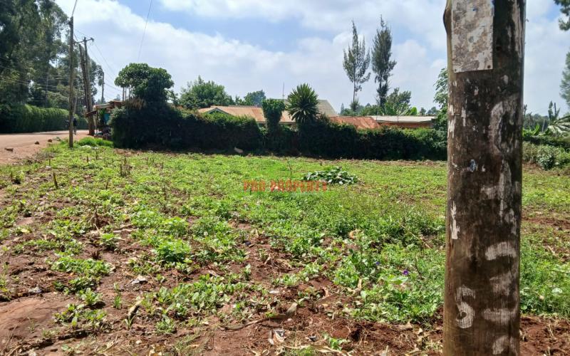 Prime  100 By 100 Commercial Plot For Sale In Kikuyu,gikambura