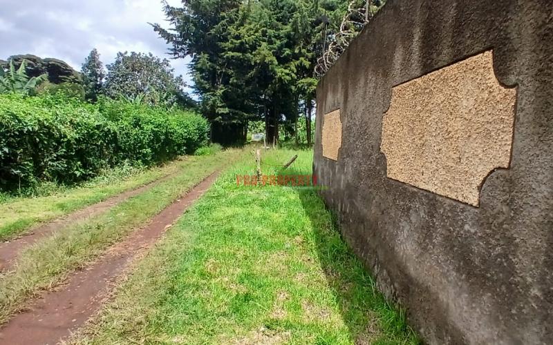 Prime  76 By 100fts Commercial Plot For Sale In Kikuyu – Regen (just 50m Off Waiyaki Way)