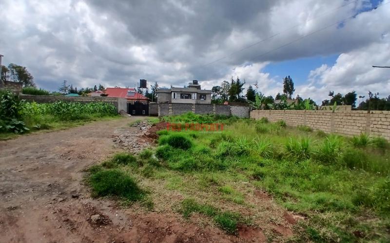 Ready To Build 50 By 100fts Plot For Sale In Kikuyu,migumoini Area