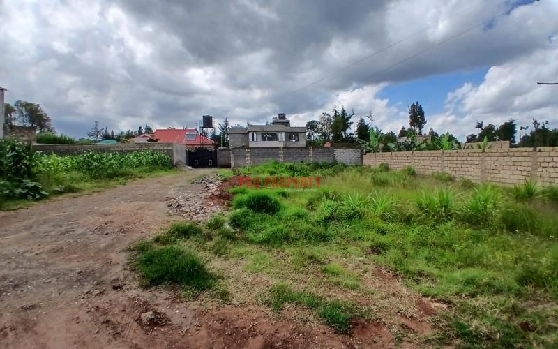 Ready To Build 50 By 100fts Plot For Sale In Kikuyu,migumoini Area