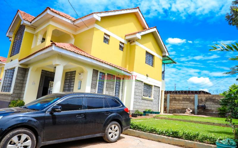 Beautiful 4-bedroom Maisonette In Kikuyu's Gikambura – Your Dream Home Awaits!