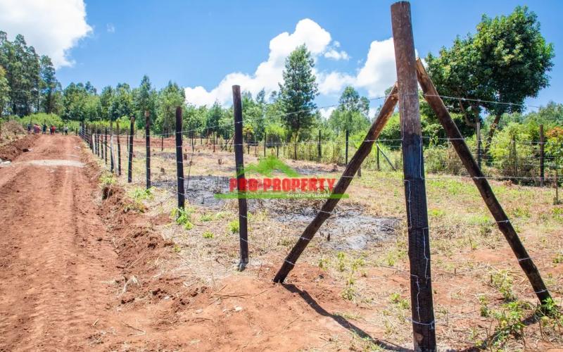 Prime Plots For Sale In Kikuyu Gikambura - With Ready Title Deed