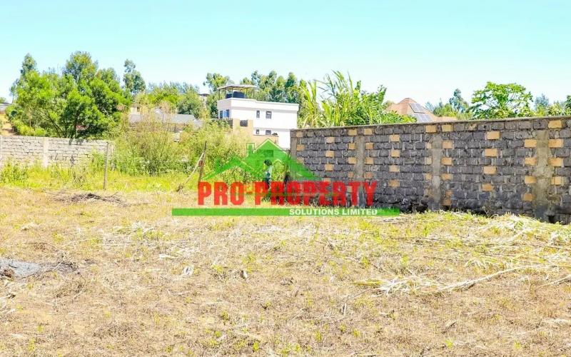 Prime Residential Plot For Sale In Kikuyu, Lusigetti - With Ready Title Deed