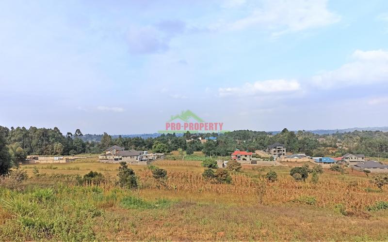 Scenic Residential Plot for Sale in Kikuyu, Kamangu.