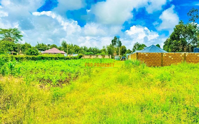 Prime Plot Touching Tarmac For Sale In Kikuyu, Gikambura (in A Gated Community)