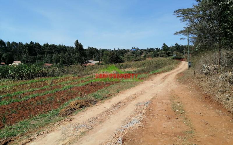 Prime Plot For Sale In Kikuyu, Kamangu.