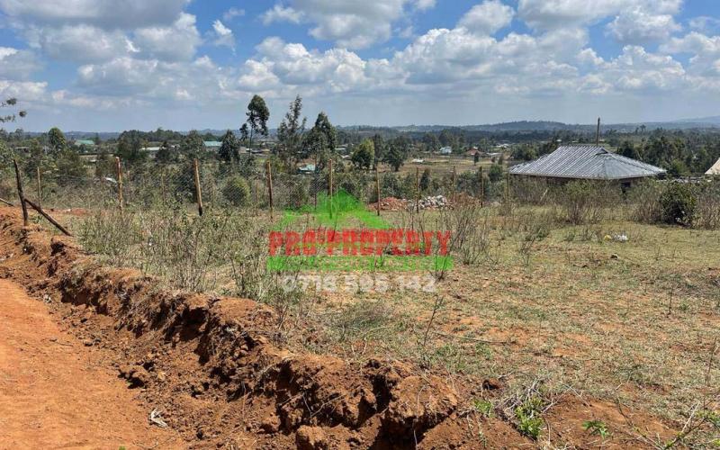 Residential Plot For Sale In Kikuyu, Kamangu.
