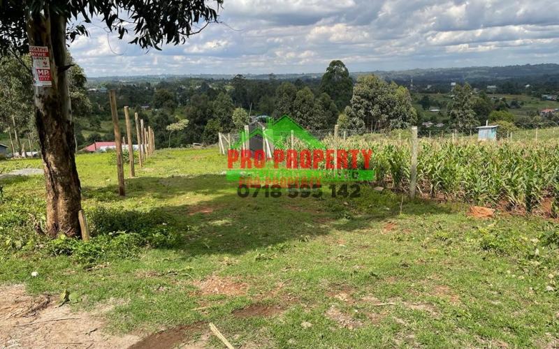 Residential Plot For Sale In Kikuyu, Kamangu (with Nice Views)