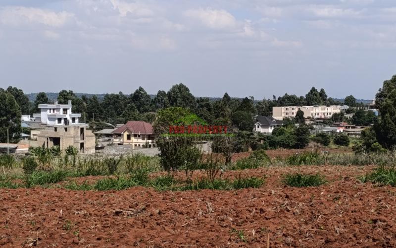 Prime Quarter Acre Plots For Sale In Kikuyu - Gikambura