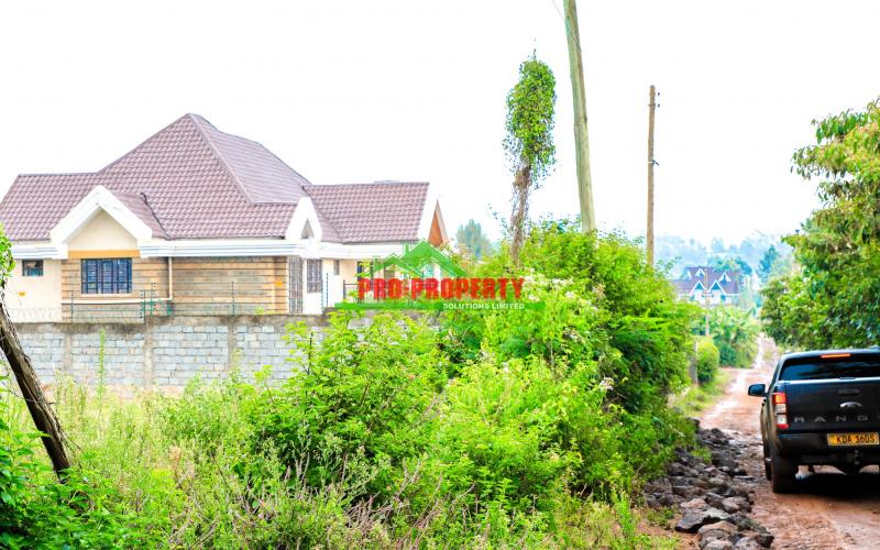 Prime residential 50 by 100fts plot for sale in kikuyu, gikambura
