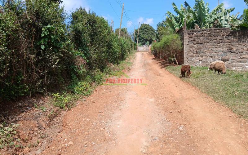 Prime  100 By 100fts Commercial Plot For Sale In Kikuyu,mai-ii-hii Near The Southern Bypass