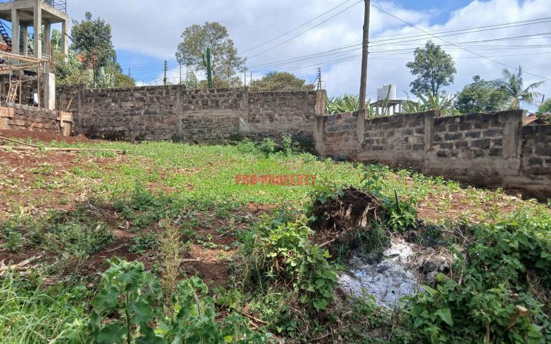 Prime 50 By 100ft Commercial Plot For Sale In Kikuyu,zambezi Area