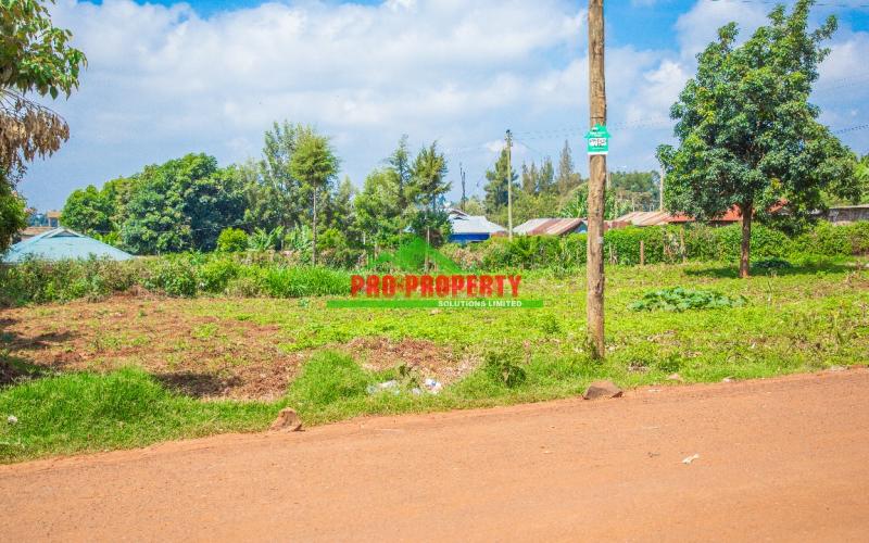 Prime Commercial 100 By 100fts Plot For Sale In Kikuyu, Gikambura