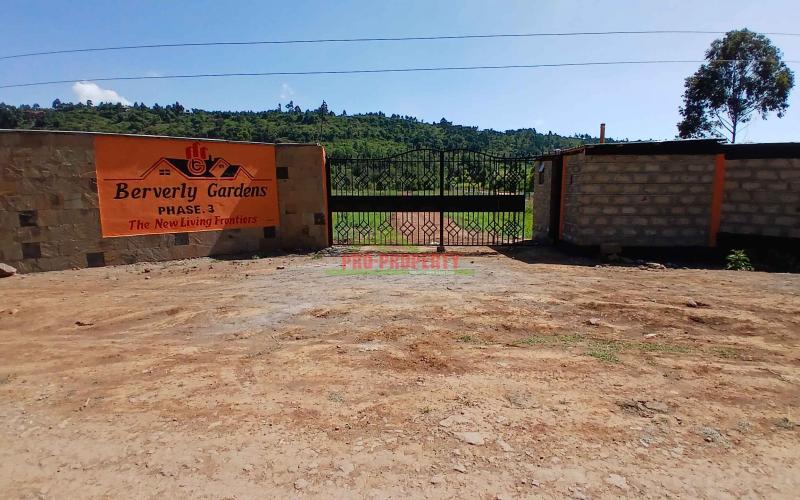 Prime   50 by 100 residential plots  in  a gated community in Kikuyu,Nachu area