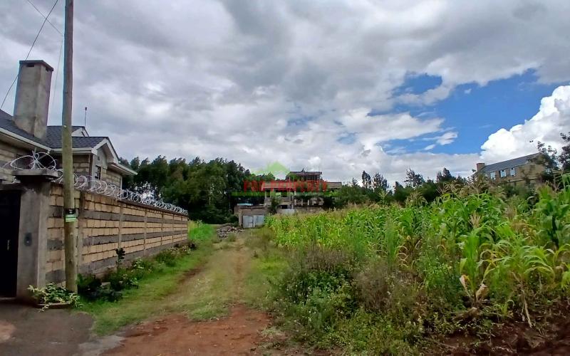 Prime 50 By  100ft Plot For Sale  In Kikuyu,gikambura