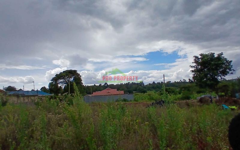 Prime  Residential Plot For Sale In Kikuyu ,lusigetti