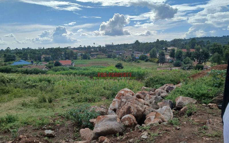 Ready To Build  50 By 100 Residential Plots For Sale In Kikuyu,lusigetti
