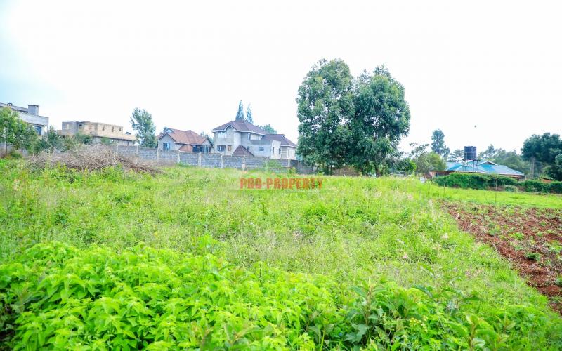 Prime Residential Plot For Sale In Kikuyu, Ondiri.