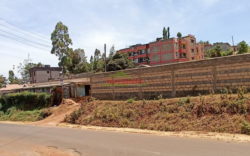 Prime Commercial Plot For Sale In Gitaru, Kikuyu.