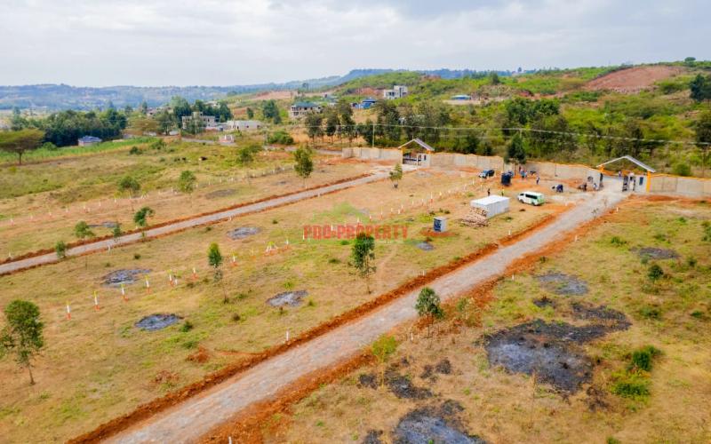 Prime Residential 50 By 100fts Plots Fornsale In Kikuyu, Nachu
