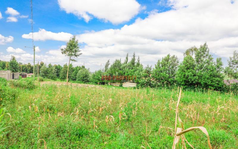 Prime Residential Plot Touching Tarmac For Sale In Kikuyu, Kamangu.