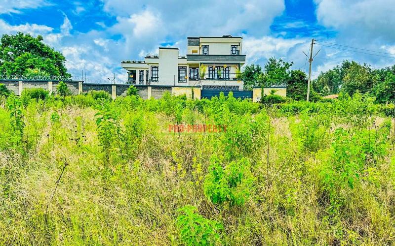 Prime Plot Touching Tarmac For Sale In Kikuyu, Gikambura (in A Gated Community)